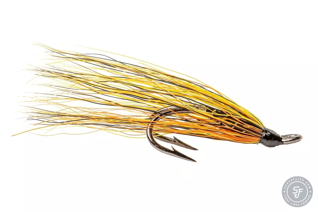 Willie Gunn salmon fly in double hook