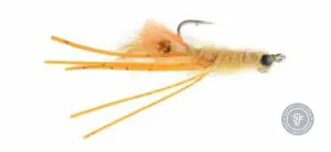 Orange Bearded Mantis Shrimp bonefish fly