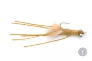 Orange Bearded Mantis shrimp Saltwater fly