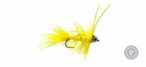 Yellow Yummy sea trout fly