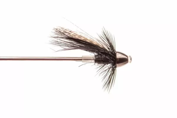 Teal and Black Micro Tungsten Conehead