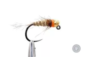 Gold Hare's Ear Jig beadhead nymph fly