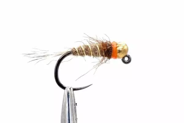 Gold Hare's Ear Jig beadhead nymph fly