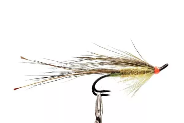 Sarvijaakko fly in olive color