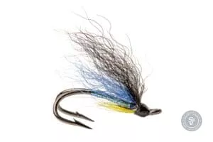Ossa Salmon fly in Double hook