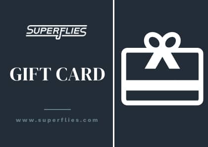 Superflies gift card is the perfect last minute present