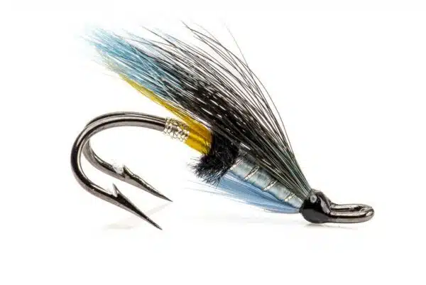 Laxa Bla Salmon fly on double hook