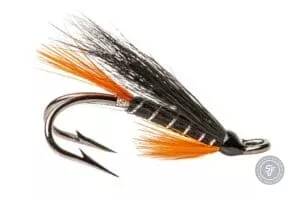 Thunder Stoat Salmon fly in Double hook