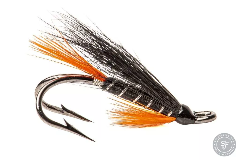 Thunder Stoat Salmon fly in Double hook