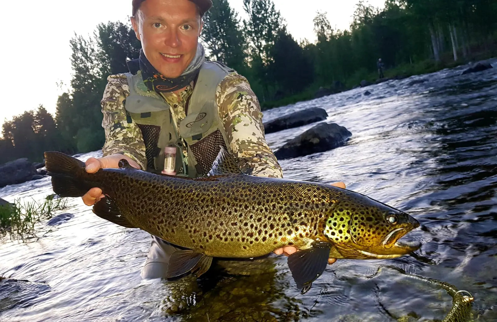 Low-light conditions mean great trout fly fishing