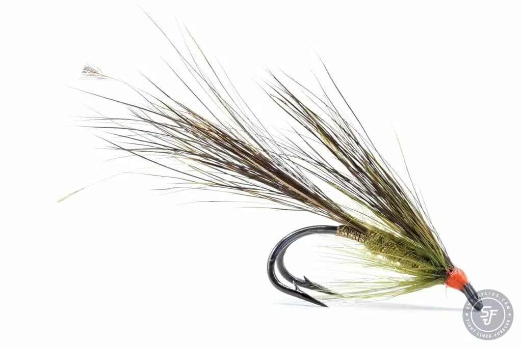 Olive Sarvijaakko, one of the must-have flies for Finnmark