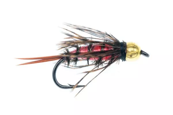 Bloody Mary fly with a beadhead