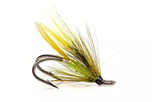 Rautanaula Salmon fly on double hook