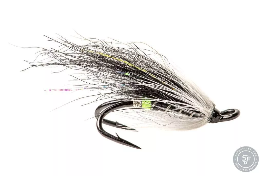 Ponoi Green Salmon fly in double hook