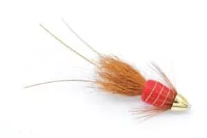 Red Frances Conehead fly