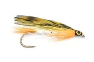 Golden Shiner streamer fly