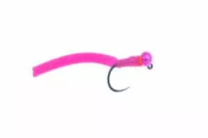 Squirmy Worm beadhead jig fly