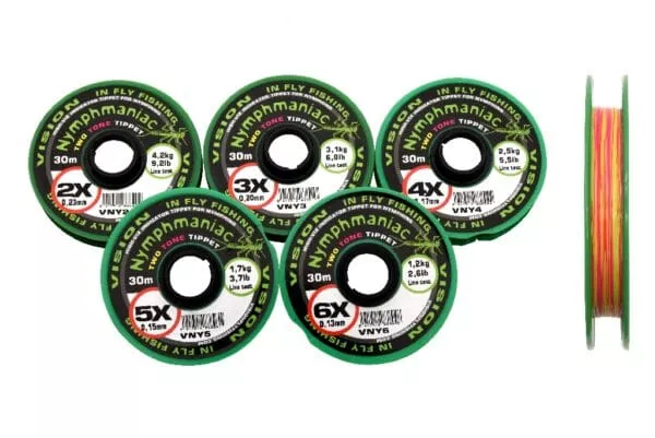 Vision Nymphmaniac Two Tone Tippet