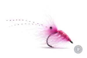 Pink CDC Shrimp fly