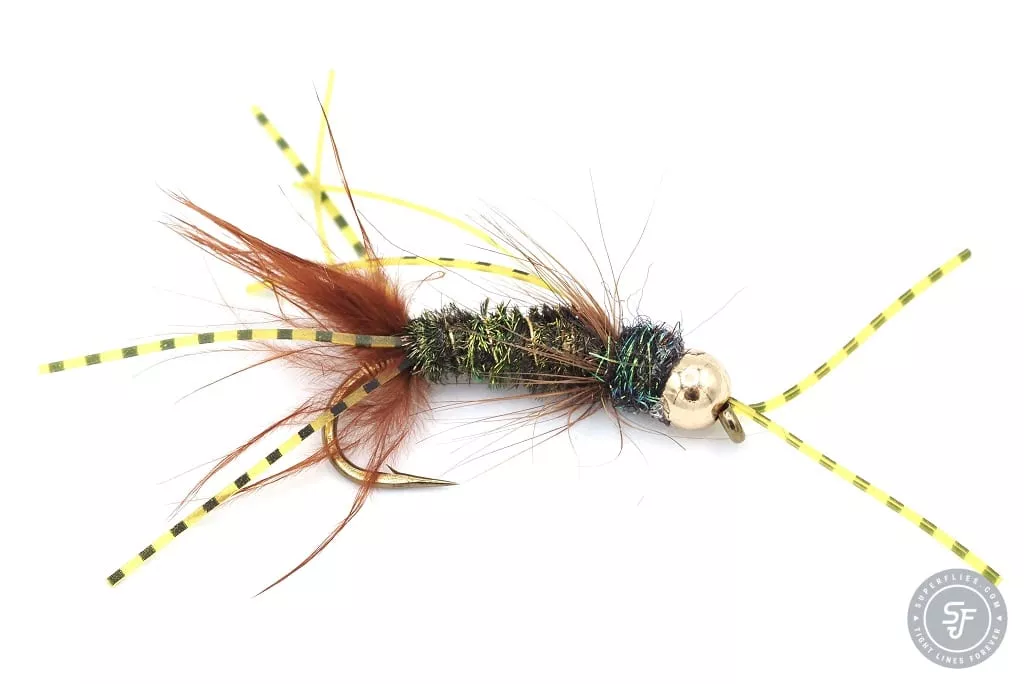 Zug Bug rubberleg fly