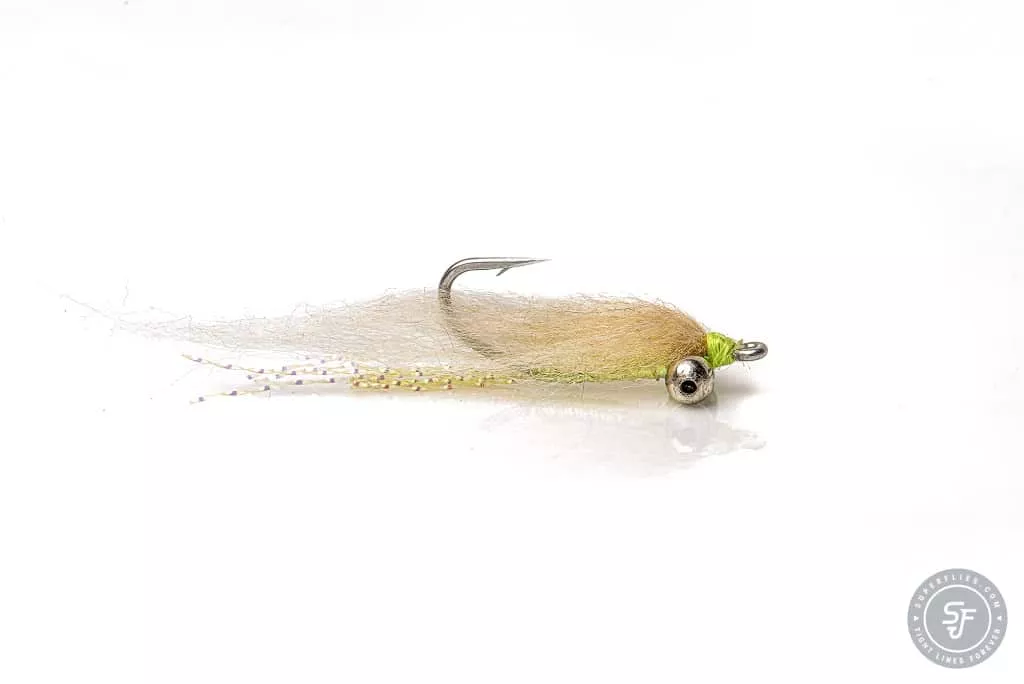 Christmas Island Special bonefish fly, also called Xmas Charlie