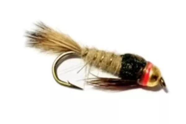 Hares ear Grey Beadhead Fly