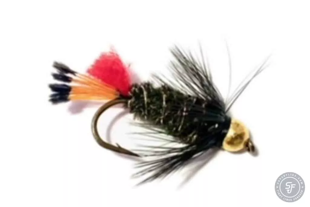 Redtail Peacock Beadhead fly