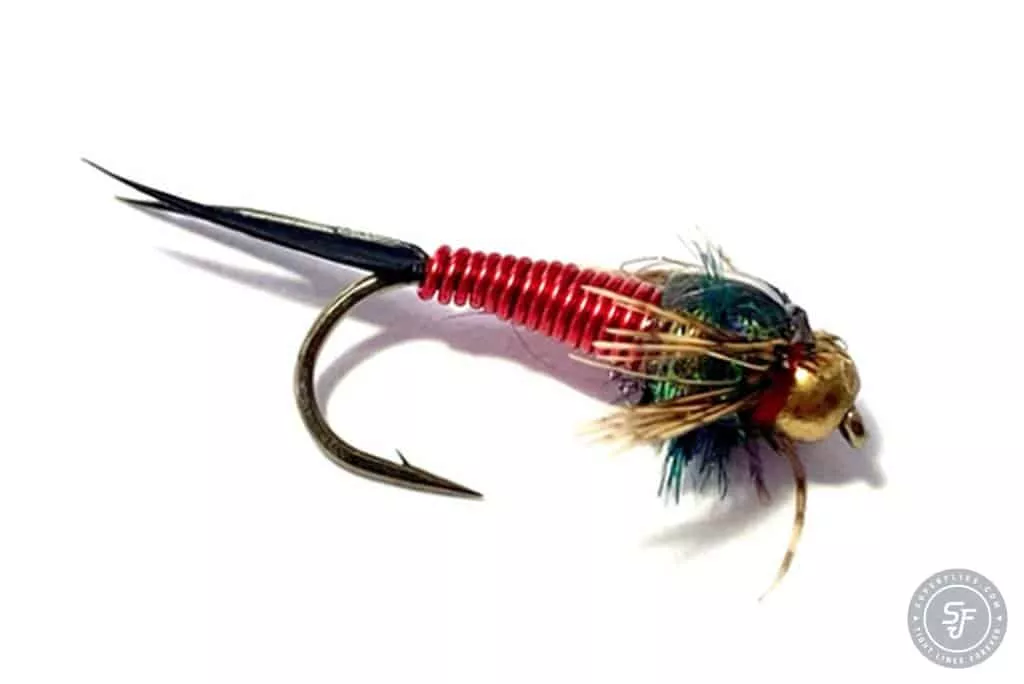 Copper John red fly