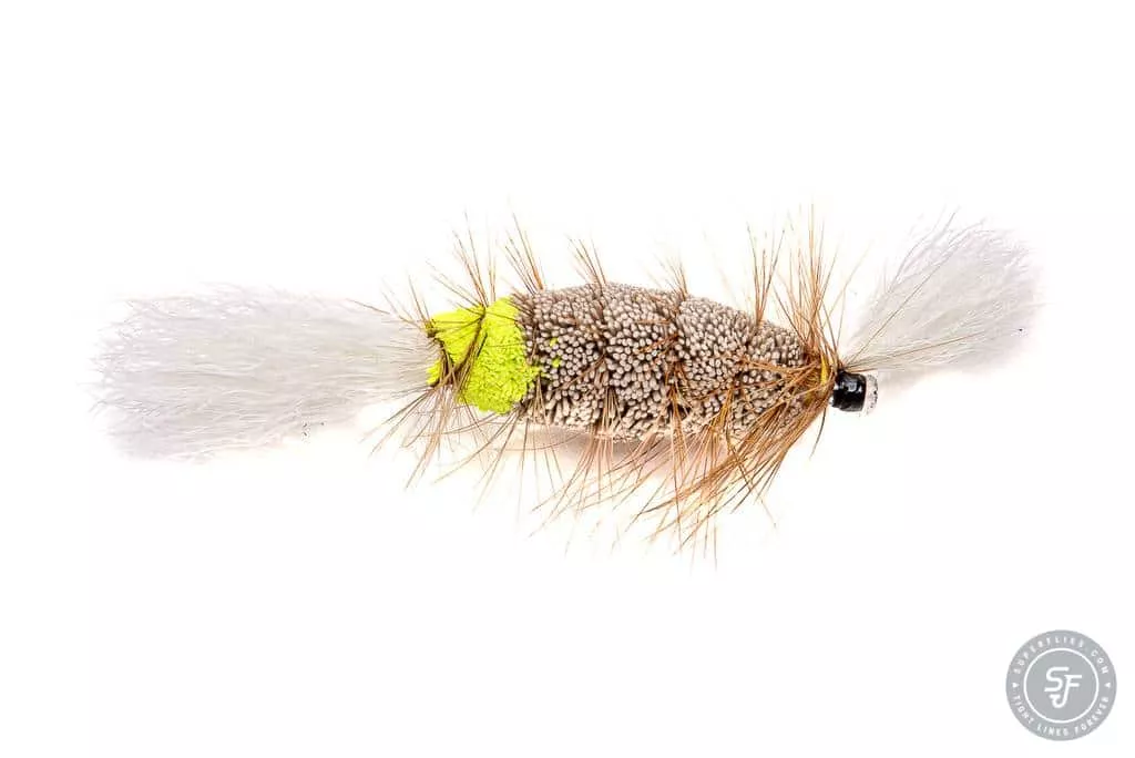 Cigar Bomber Tube fly with green butt