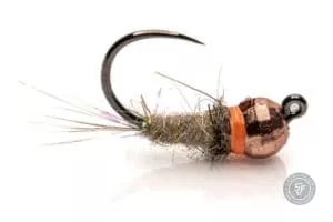 Gold Hares Ear jig fly