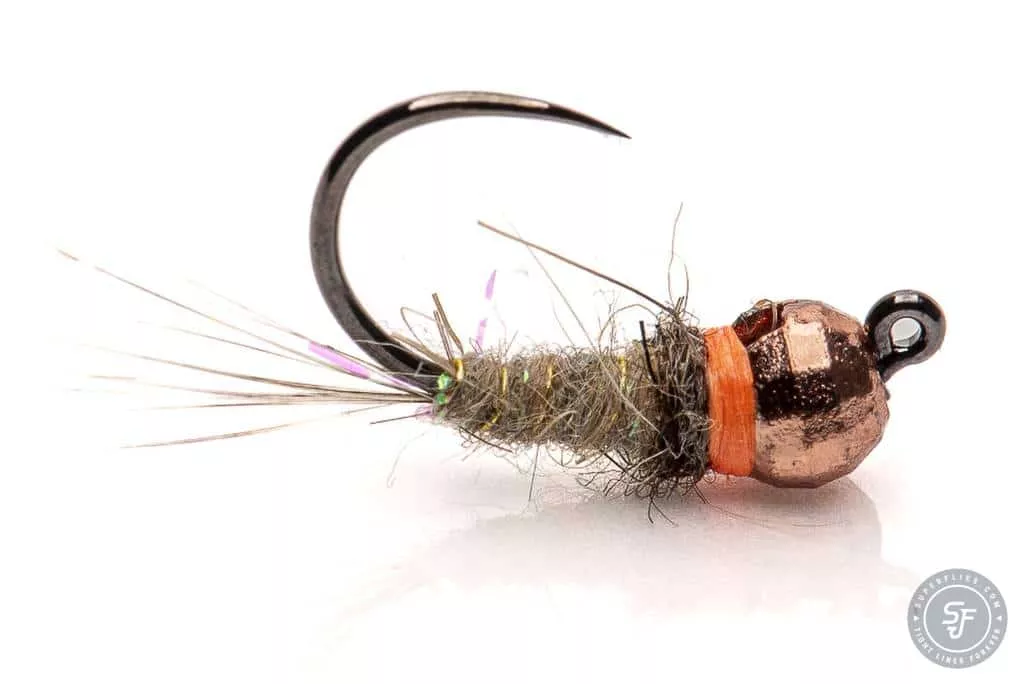 Gold Hares Ear jig fly