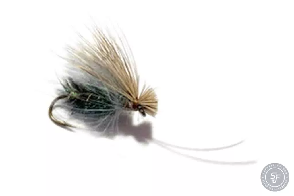 Elk hair caddis with cdc hackle