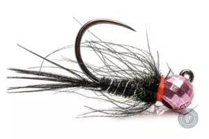 Black Pheasant Tail jig fly
