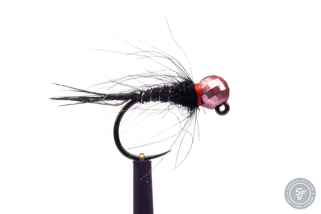 Black Pheasant Tail CDC disco Jig fly