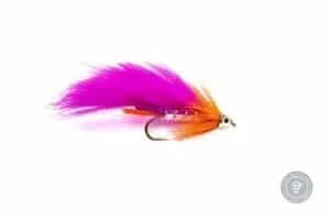 Heimasaetan streaer fly with zonker wing