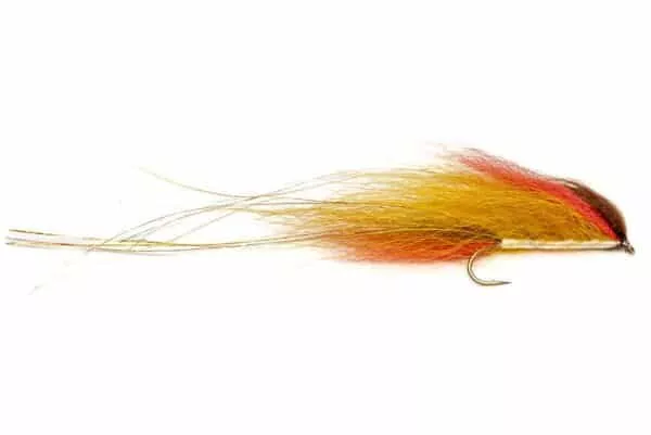 Jarpan kettu Streamer fly in Sunburst color