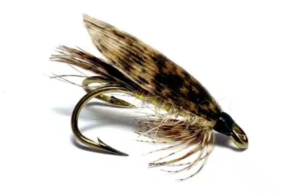 March Brown fly in double hook