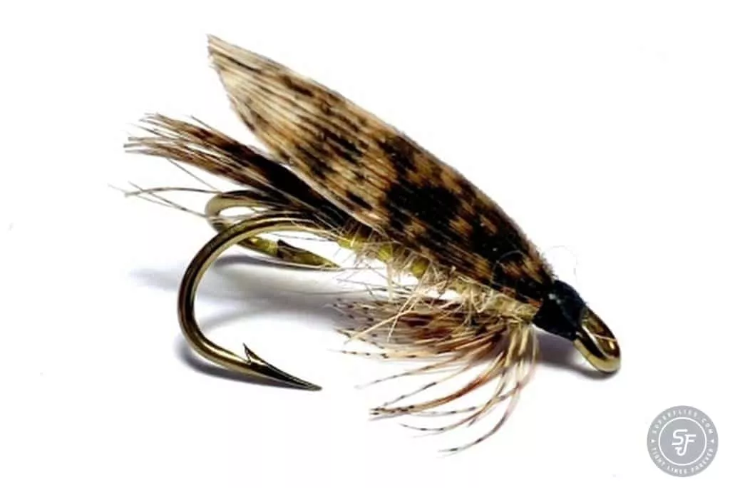 March Brown fly in double hook