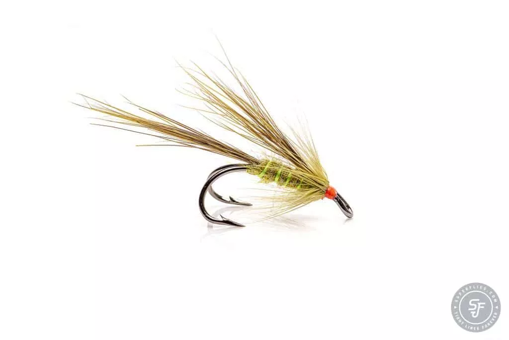 SarvetonJaakko Olive Salmon fly