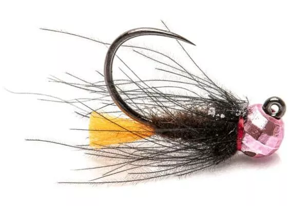 Darg Orange tag CDC bead head fly