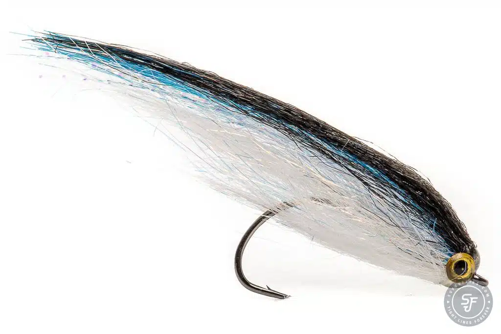 CF Baitfish streamerfly in Herring color