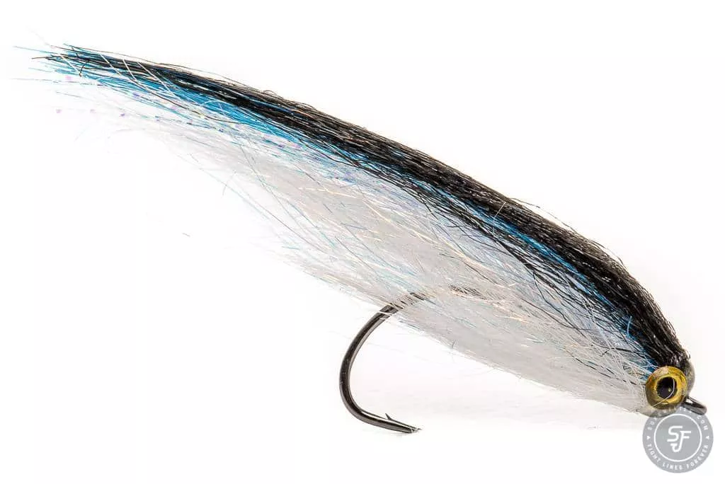 CF Baitfish streamerfly in Herring color