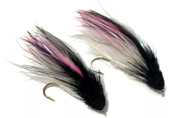 Pink Marabou Muddler Streamer fly