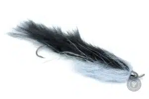 Rio Grande Leeach Conehead fly in Black and silver