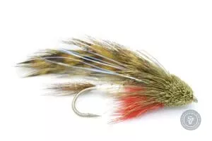 Spuddler Streamer fly in olive