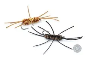 Selection of Pats Rubberleg stonfly flies