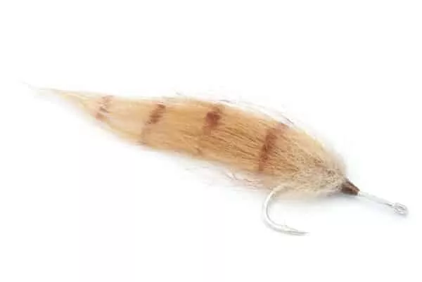 Tarpan Tapas saltwater fly in Tan Shrimp colour