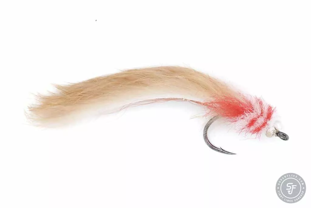 Tarpon Bunny saltwater fly in rust color