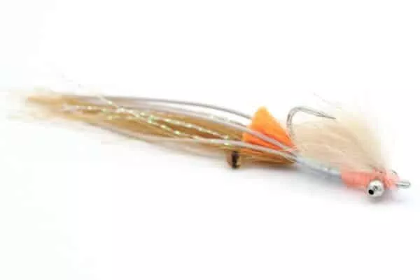 Spawing Shrimp fly with beadchain eyes