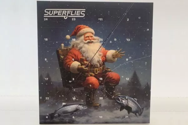 Christmas advent calendar for fly fishers